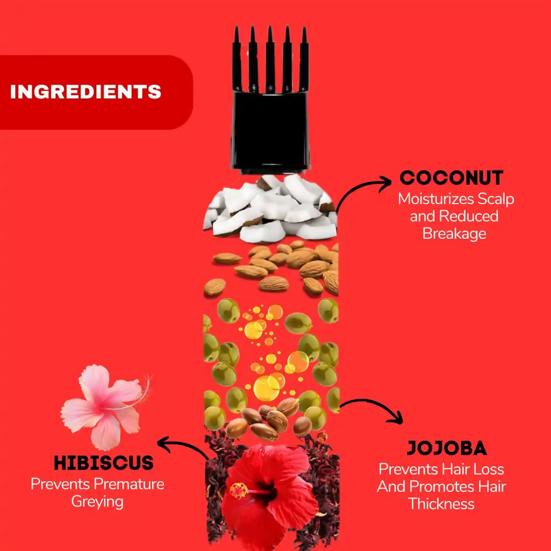 The Wellness Shop Hibiscus Hair Oil | Grocsy