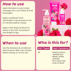 PLIX The Plant Fix Hibiscus Frizz Control Hair Combo | Grocsy