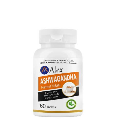 Alex Ashwagandha Herbal Tablets | Grocsy