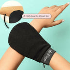Natural Vibes Deep Cleanse & Exfoliating Routine - Shower Gel Body Wash & Scrubbing Glove | Grocsy