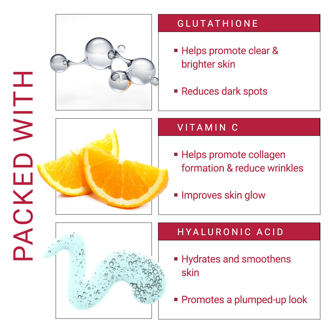 Nudge Glutathione Powder For Clear Skin - Mixed Berries | Grocsy
