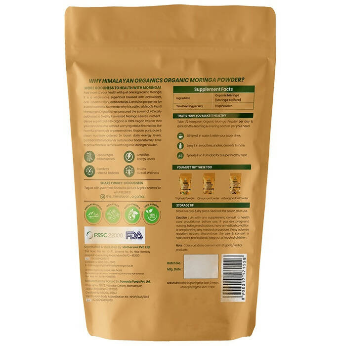 Himalayan Organics Moringa Powder | Grocsy