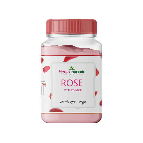 Happy Herbals Rose Petal Powder | Grocsy