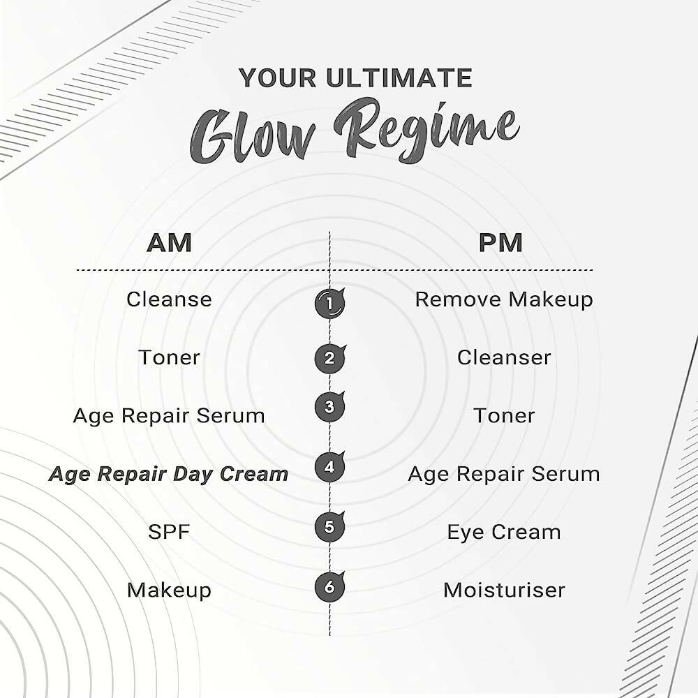NutriGlow Advanced Organics Age Repair Tightening Day Cream | Grocsy