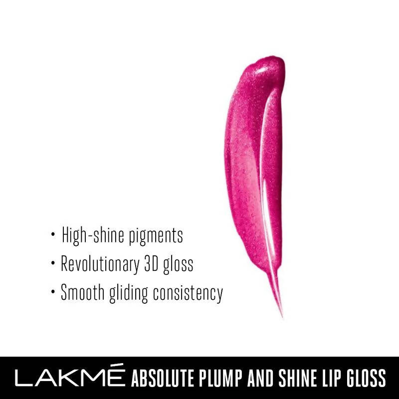 Lakme Absolute Plump & Shine Lip Gloss - Candy Shine | Grocsy