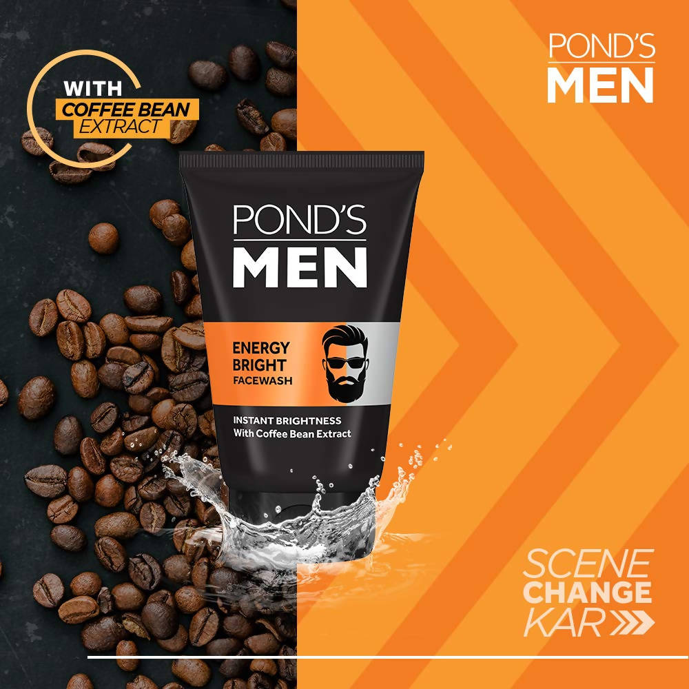 Ponds Men Energy Bright Facewash | Grocsy