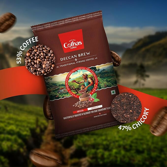 Cothas Coffee Deccan Brew Strong Filter Coffee Powder | Grocsy