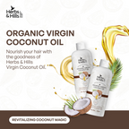 Herbs & Hills Organic Virgin Coconut Oil | Grocsy