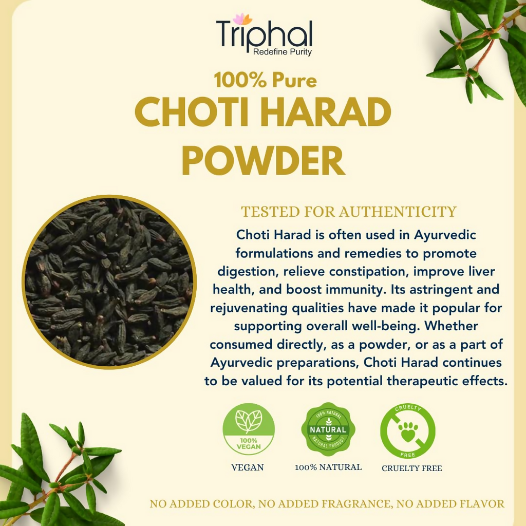 Triphal Choti Harad Churna | Grocsy