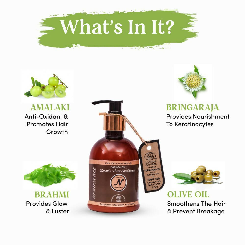 Herbcience Replenishing Pro-V Keratin Hair Conditioner | Grocsy