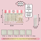 Confect White Princess Disco Balls Assorted Sprinkles ( DB-13 ) | Grocsy