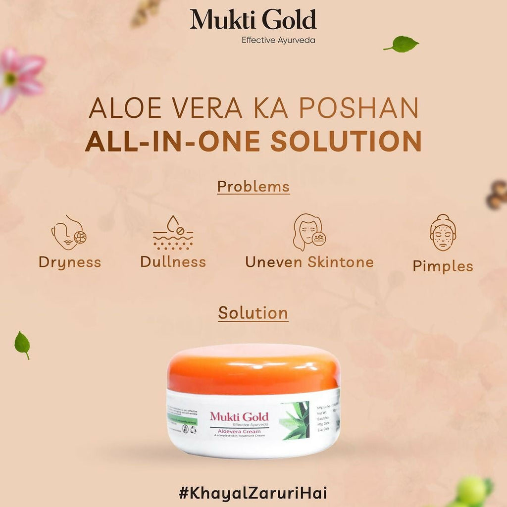 Axiom Mukti Gold Aloevera Cream | Grocsy
