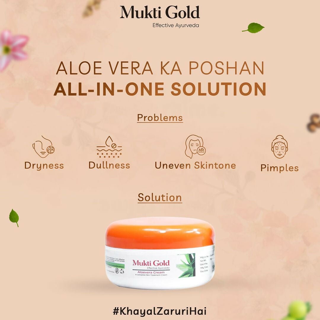 Axiom Mukti Gold Aloevera Cream | Grocsy