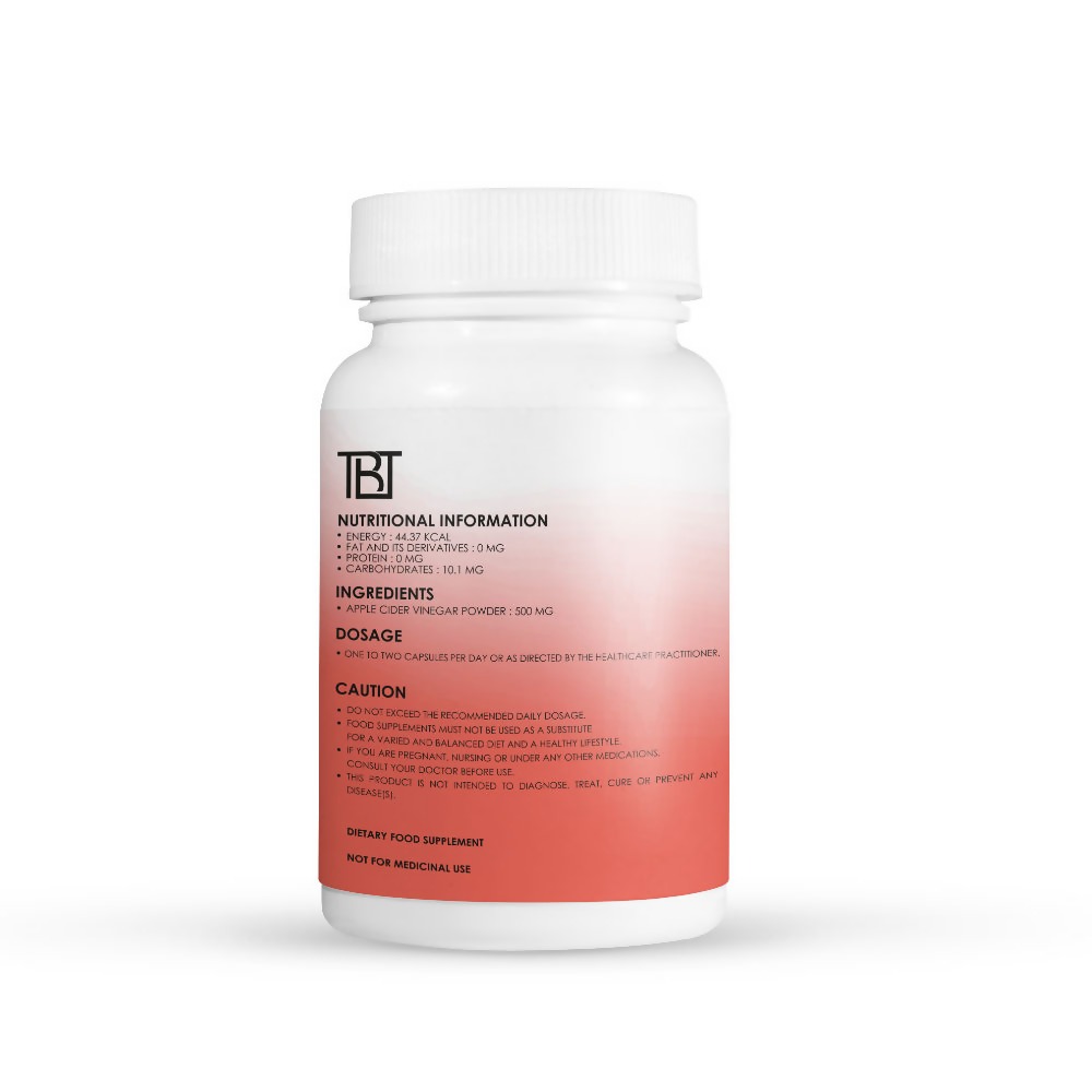 The Body Temple Apple Cider Vinegar 500mg Capsules | Grocsy