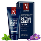 NutriGlow Advanced Organics De Tan Cream Mask | Grocsy