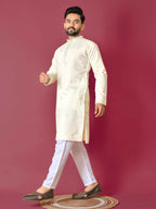 Indian Men's Kurta Pajama Set for Wedding Party by Infinity Export | Grocsy