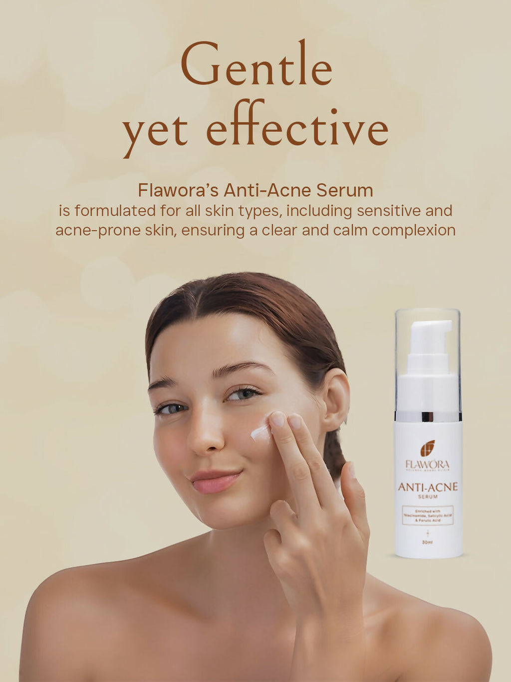 Flawora Anti Acne Serum | Grocsy