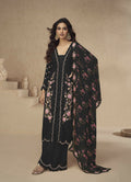 Anaita Black Chinon Readymade Suit with Embroidery Sequence Work | Grocsy