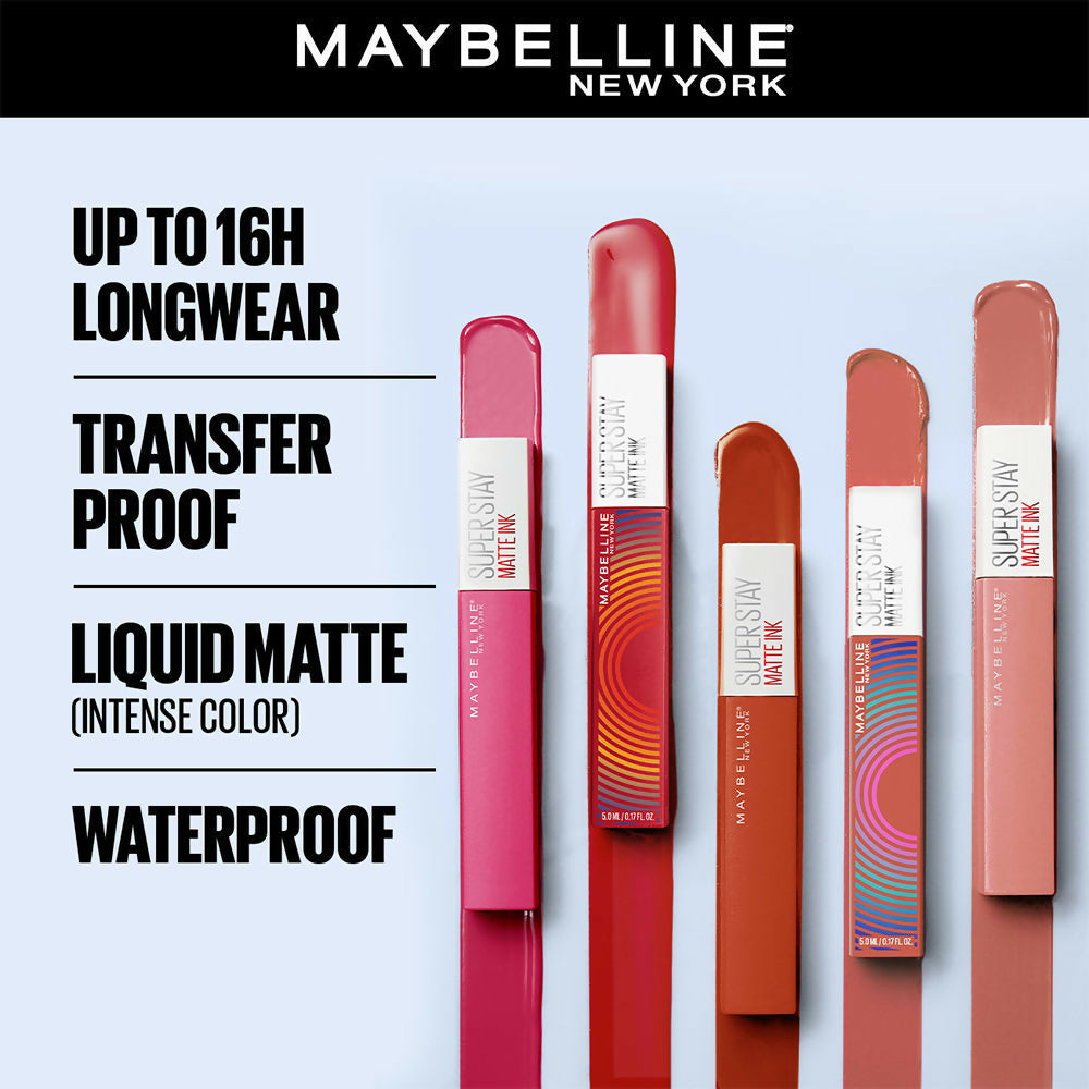 Maybelline New York Super Stay Matte Ink Liquid Lipstick - 20 Pioneer | Grocsy