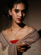 Women's Gold-Polished Chain - Ruby Raang | Grocsy