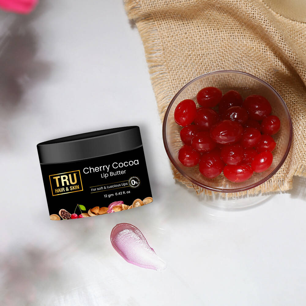 Tru Hair & Skin Cherry Cocoa Lip Butter | Grocsy