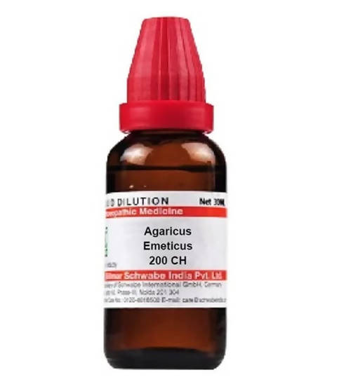 Dr. Willmar Schwabe India Agaricus Emeticus Dilution | Grocsy