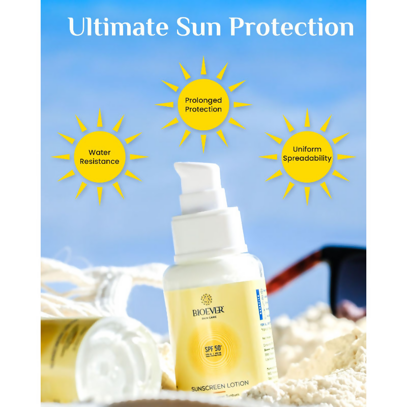 Bioever Sunscreen Lotion SPF 50+ UV-A | Grocsy
