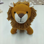 Nesta Toys Lion Plush Toy For Kids – Snuggly Knitted Cotton Soft Toy | Grocsy