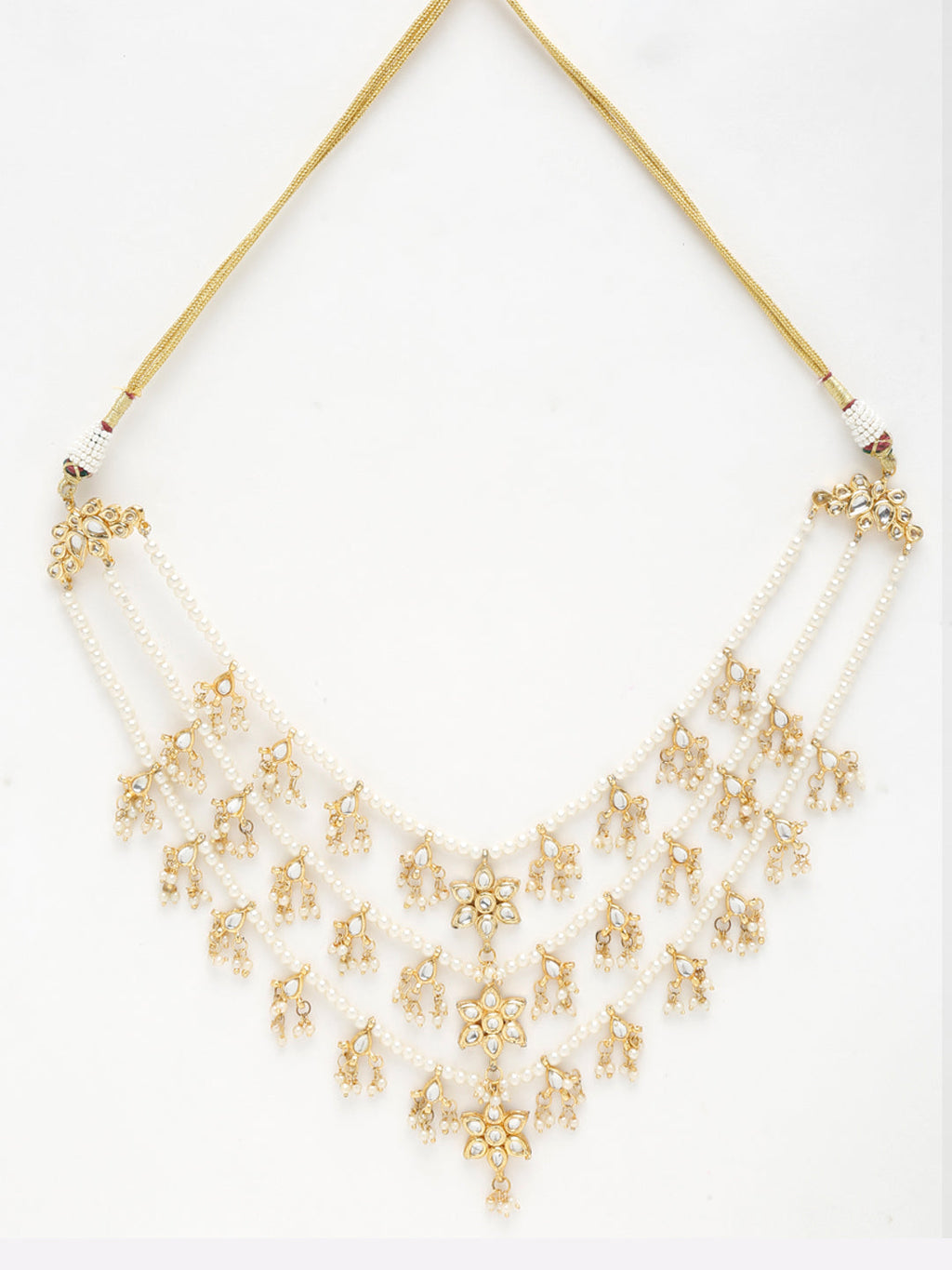 Kundan Neckpiece - Ruby Raang | Grocsy