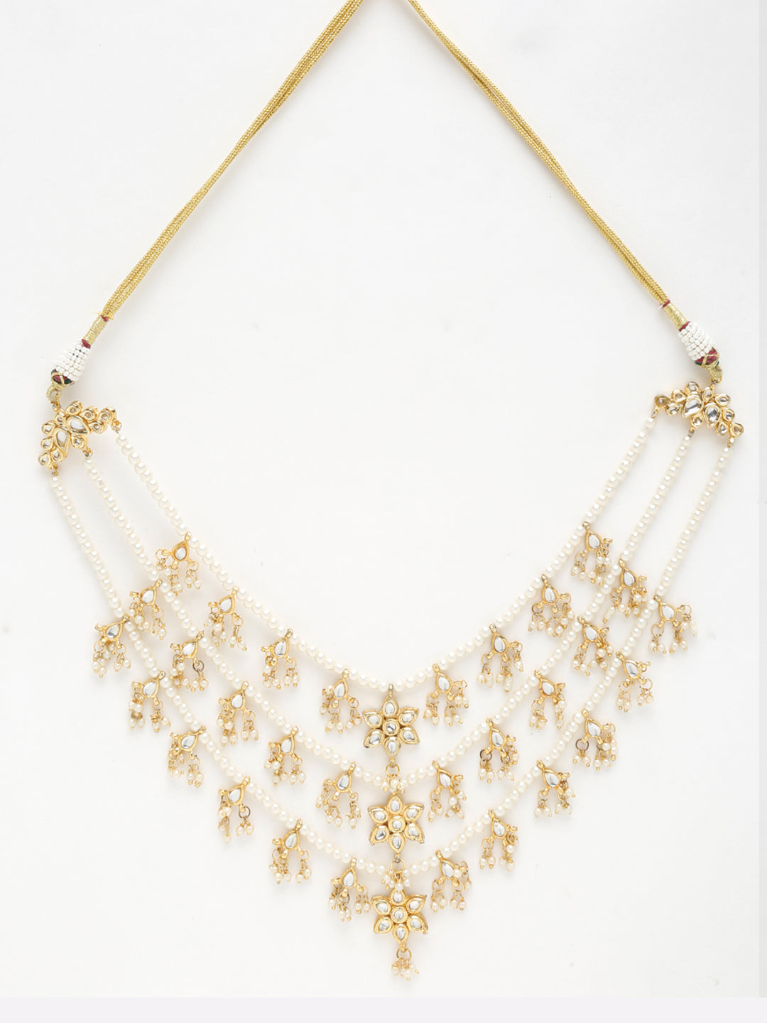 Kundan Neckpiece - Ruby Raang | Grocsy