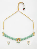 Kundan Choker With Studs - Ruby Raang | Grocsy