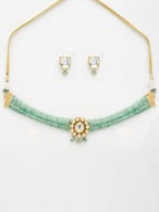Kundan Choker With Studs - Ruby Raang | Grocsy