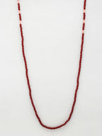 Stone And Gold-Polished Mask Chain - Ruby Raang | Grocsy
