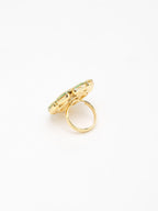 Kundan Ring - Ruby Raang | Grocsy