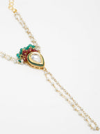 Kundan Bracelet - Ruby Raang