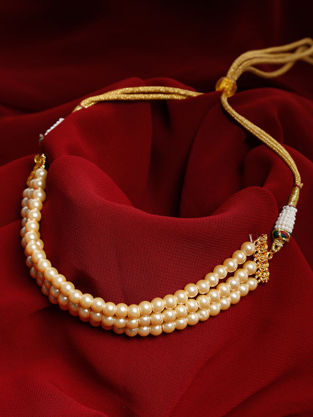 Pearl Choker - Ruby Raang | Grocsy