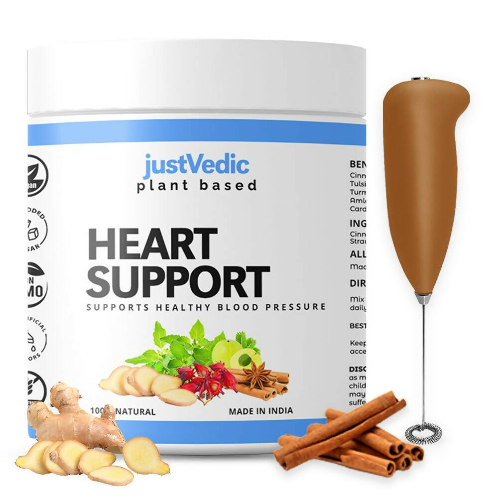 Just Vedic Heart Support Drink Mix | Grocsy