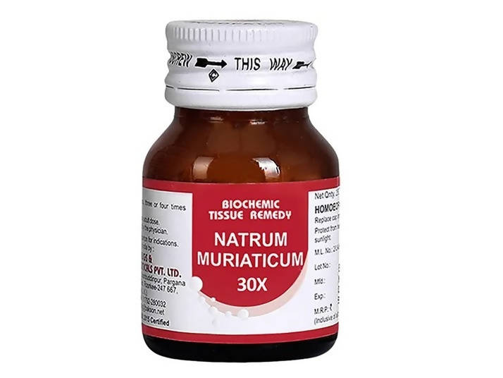 Bakson's Homeopathy Natrum Muriaticum Biochemic Tablets | Grocsy