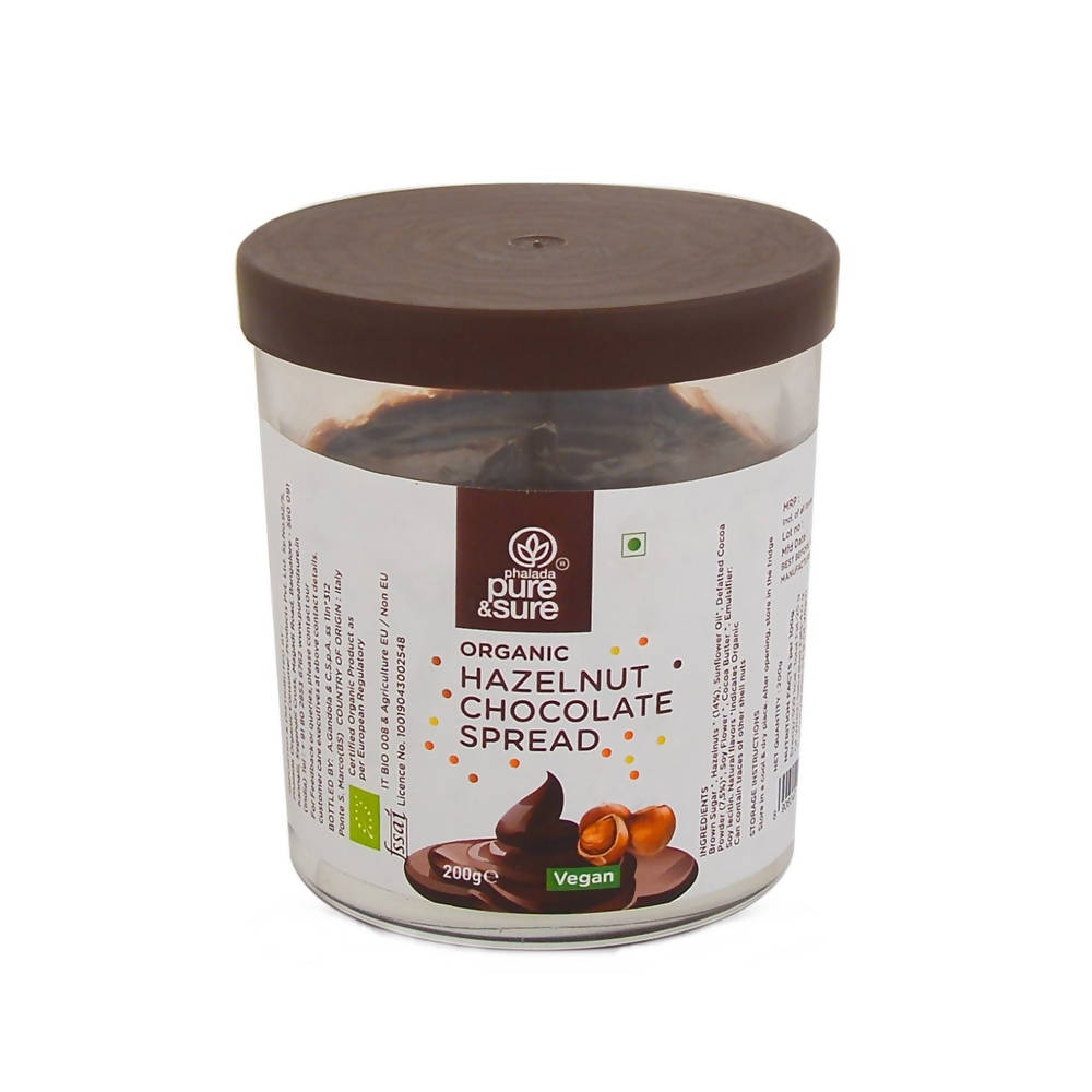 Pure & Sure Organic Hazelnut Chocolate Spread | Grocsy