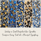 Confect Black, Blue & White | (03) Father's Day Sprinkles | Grocsy