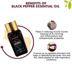 Inatur Black Pepper Pure Essential Oil | Grocsy