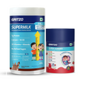 Gritzo SuperMilk Growth+ (Formerly Height+) (2-6y Boy & Girl) (Double Chocolate ) with Super Gummies (Strawberry) | Grocsy