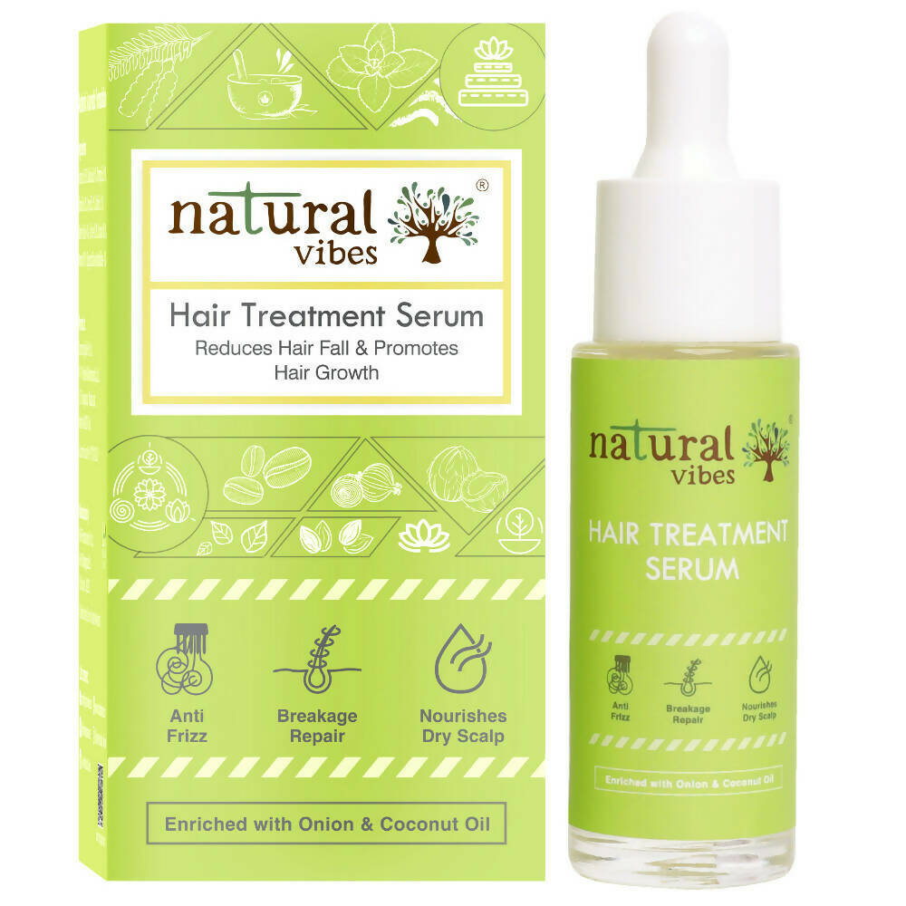 Natural Vibes Hair Treatment Serum with Onion & Coconut | Grocsy