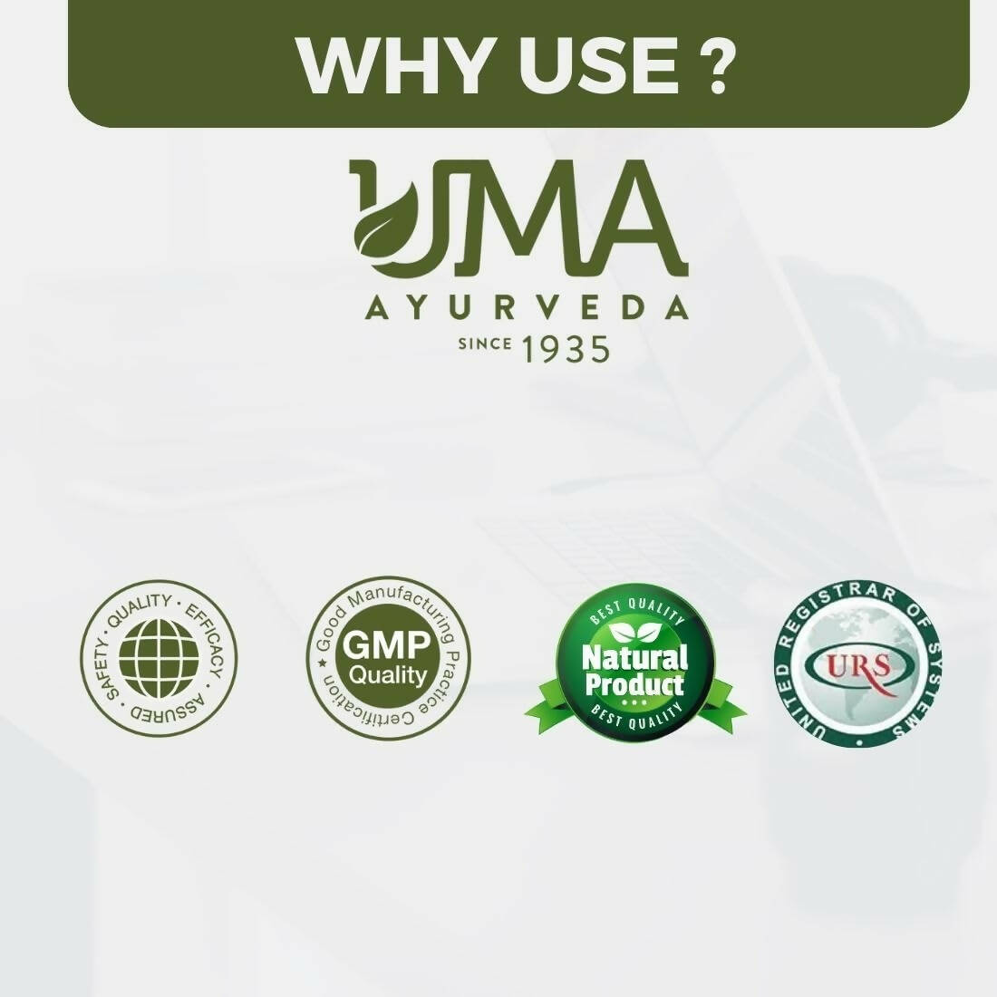 Uma Ayurveda Keshor Guggulu | Grocsy