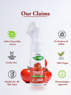 VI-JOHN Prakritik Tomato Skin Brightening geling For Detans,100% Natural Bio Actives Face Wash | Grocsy