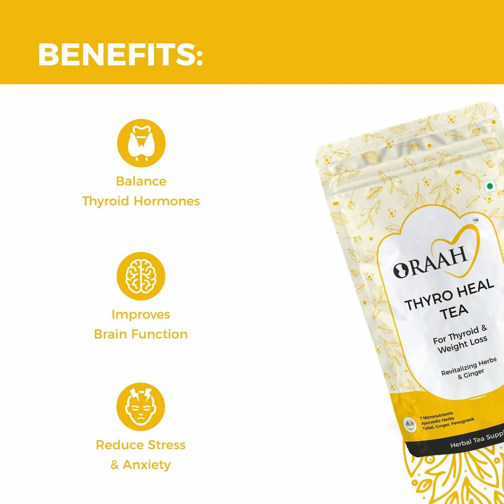 Oraah Thyro Heal Tea | Grocsy