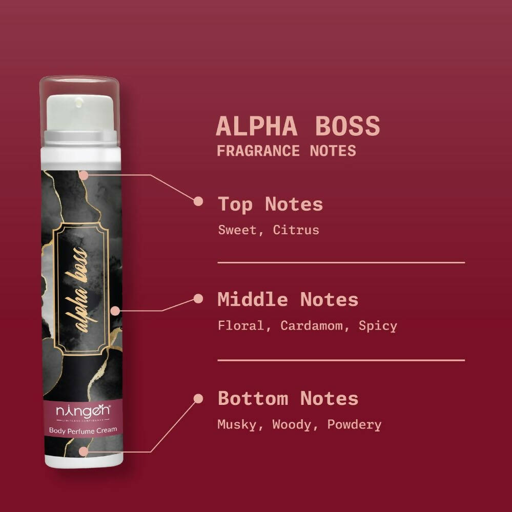 Ningen Alpha Boss Body Perfume Cream | Grocsy