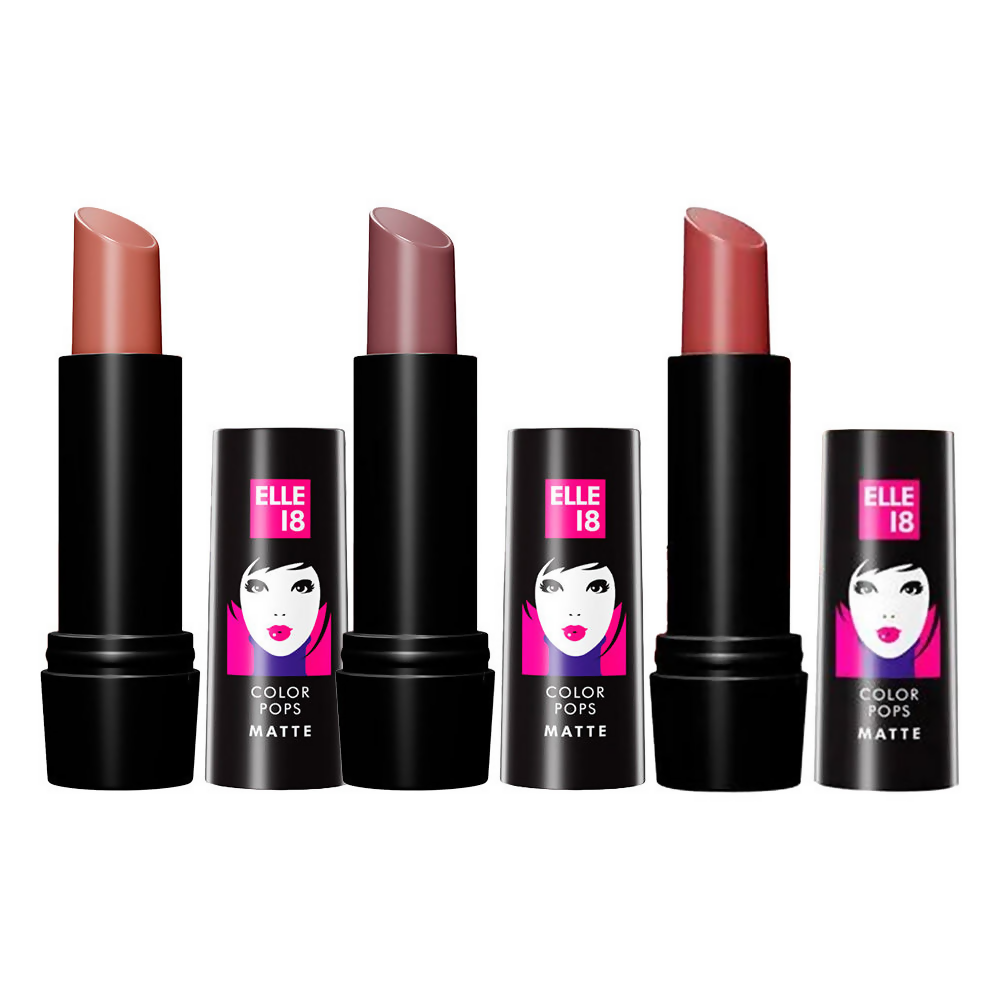 Elle 18 Color Pop Matte - Nudes Combo | Grocsy