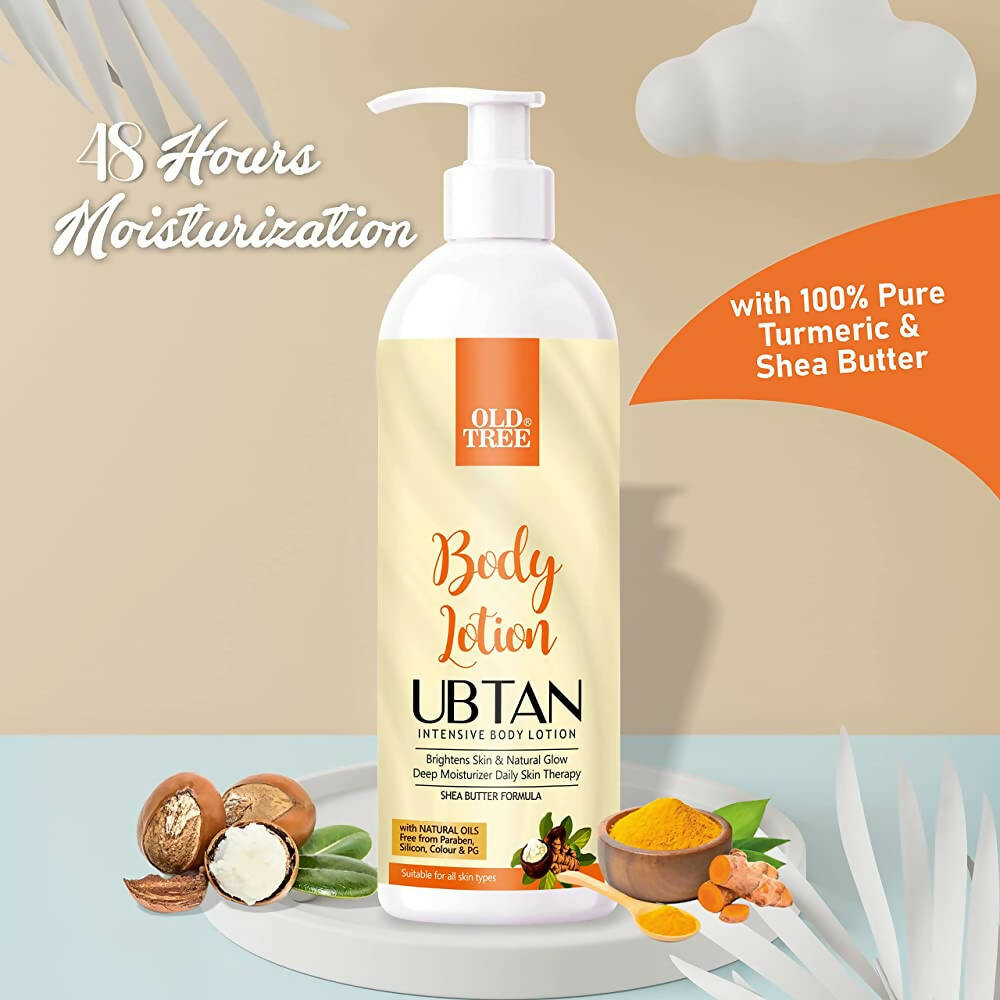 Old Tree Ubtan Body Lotion for Brightening Skin | Grocsy