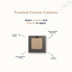 Disguise Satin Smooth Eyeshadow Squares - Frosted Cream Cashew 201 | Grocsy